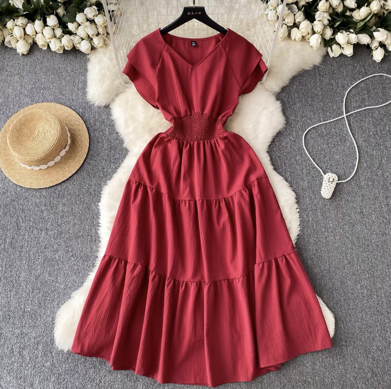 Taste of luxury dress CD843 images